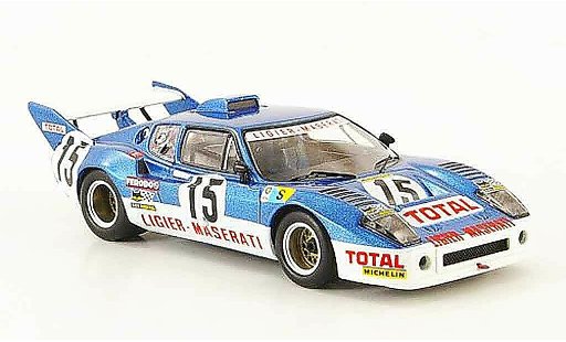 Maserati Ligier Base 1/43 IXO js2 no.15 laffite serpaggi 24h le mans 1974 miniature