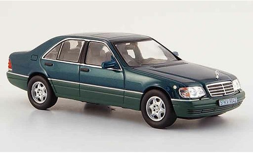 Mercedes Classe S Base 1/43 IXO S 500 (W 140) verte 1994 miniature