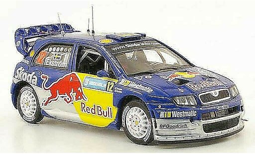 Skoda Fabia WRC 1/43 IXO No.12 Rally Su&Atilde;&uml;de 2006 miniature