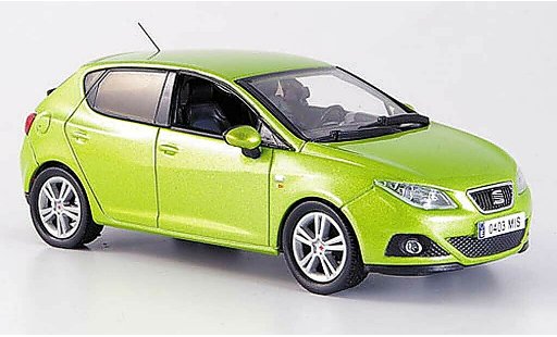 Seat Ibiza Base 1/43 J Collection clair-vert 5-portes 2008 miniature