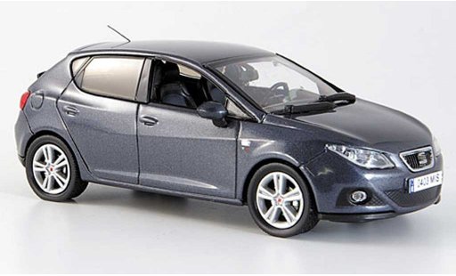 Seat Ibiza SC 1/43 J Collection noire-gris 5-portes 2008 miniature