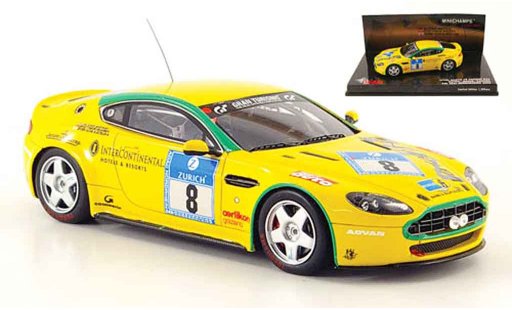 Aston Martin V8 vantage 1/43 Minichamps n24 no.8 team mathai 24h nurburgring 2008 miniature