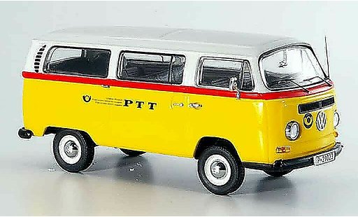 Volkswagen Combi A 1/43 Schuco t2a bus ptt reisepost miniature