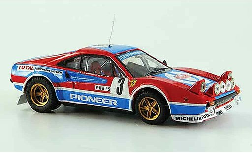 Ferrari 308 GTB 1/43 Best no.3 monte carlo 1982 miniature
