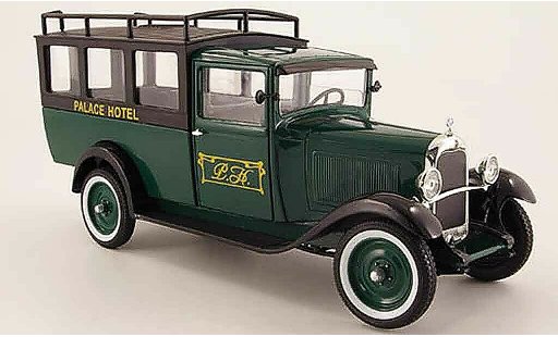 Citroen C4 1930 1/18 Solido f palace hotel verte/noire miniature