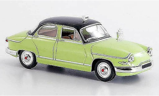 Panhard PL17 Base 1/43 Solido Taxi verte-noire 1961 miniature