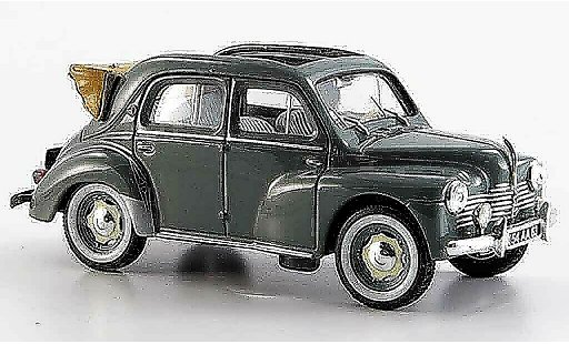 Renault 4CV Cabriolet 1/43 Eligor grise 1953 miniature