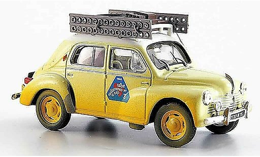 Renault 4CV Racing 1/43 Eligor rallye mediteranee 1950 miniature