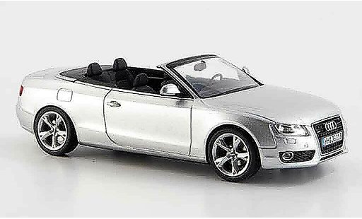 Audi A5 cabriolet 1/43 Schuco grise metallisee miniature