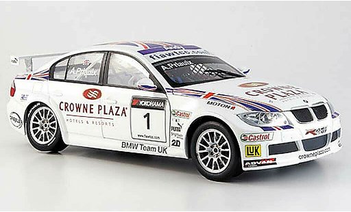 Bmw 320 WTCC 1/18 Guiloy E90 si no.1 priaulxr miniature