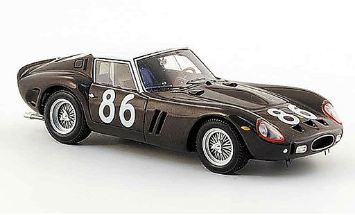 Ferrari 250 GTO 1962 1/43 Red Line no.86 4.targa florio miniature