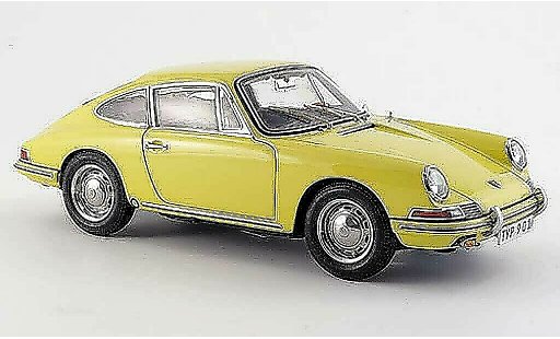 Porsche 911 1964 1/18 CMC (serie) cremejaune innenausstattung noire miniature