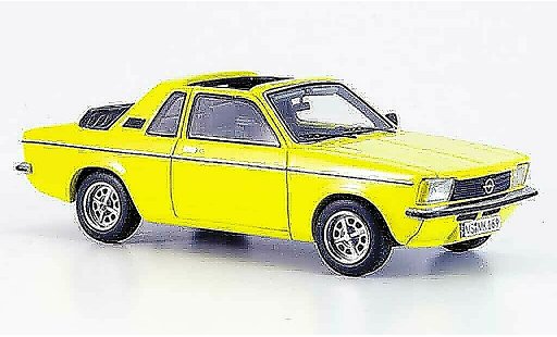 Opel Kadett C Aero 1/43 Neo jaune 1978 miniature