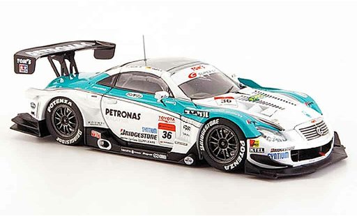 Lexus SC 430 1/43 Ebbro Tom's No.36 Petronas Super GT 2008 miniature