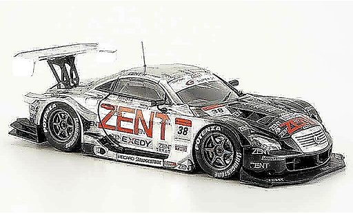 Lexus SC 430 1/43 Ebbro Cerumo No.38 Zent Super GT 2008 miniature
