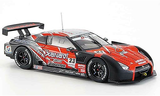 Nissan Skyline R35 1/43 Ebbro JGTC GT R Xanavi Nismo No.23 Testcar Fuji Super GT 2008 miniature