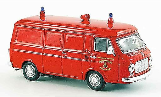 Fiat 238 Van 1/43 Rio fourgon Vigili del fuoco pompier Italien 1976 miniature