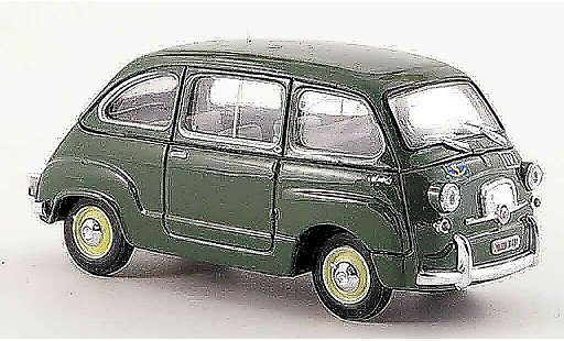 Fiat 600 Multipla 1/43 Brumm D Polizia Stradale police 1960 miniature