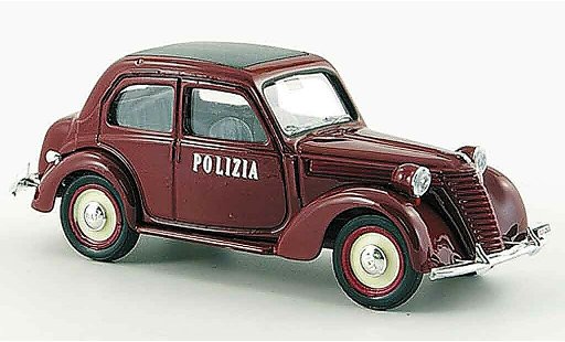 Fiat 1100 Berlina 1/43 Brumm E Polizia Stradale police miniature