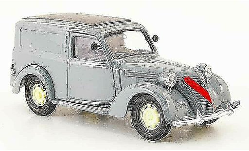 Fiat 1100 Furgone 1/43 Brumm grise miniature