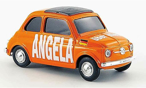 Fiat 500 A 1/43 Brumm Angela uber alles miniature