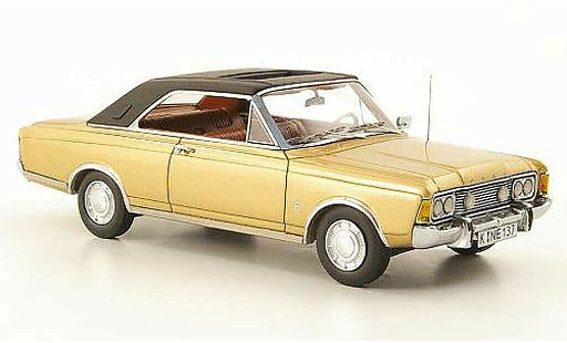 Ford Taunus 20M 1/43 Neo (P7b) Coupe dore/noire miniature