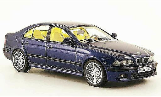 Bmw M5 berline 1/43 Neo E39 bleu 2002 miniature