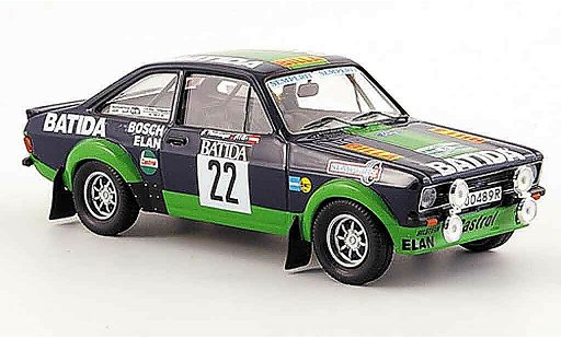 Ford Escort Rally 1/43 Trofeu BDA No.22 Batida Janner 1980 miniature