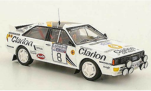 Audi Quattro rallye 1/43 Trofeu No.8 Clarion Rally Grande-Bretagne 1985 miniature