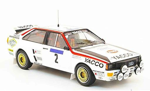 Audi Quattro coupe 1/43 Trofeu No.2 Yacco Tour de France Auto 1984 miniature