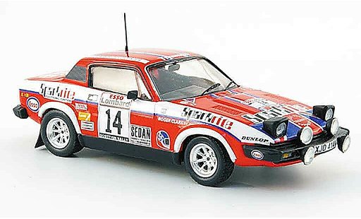 Triumph TR7 1980 1/43 Trofeu No.14 Sparkrite Rally Schottland miniature