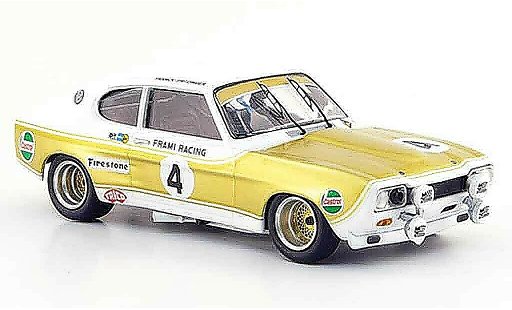 Ford Capri RS 2600 1/43 Trofeu MK I No.4 Kent 24h Spa 1972 miniature