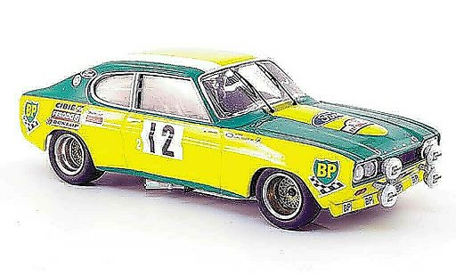 Ford Capri RS 2600 1/43 Trofeu No.12 Siebter Platz Tour de Corse 1972 miniature