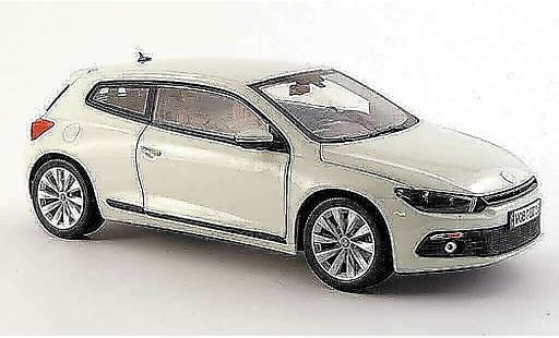 Volkswagen Scirocco Base 1/18 Norev 3 blanche 2008 miniature