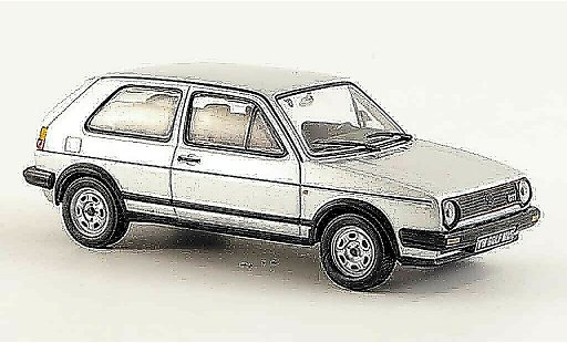 Volkswagen Golf GTI 1/43 WhiteBox grise metallisee miniature
