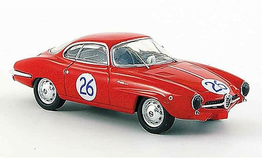 Alfa Romeo Giulietta sprint special 1/43 M4 e no.26 targa florio 1961 miniature