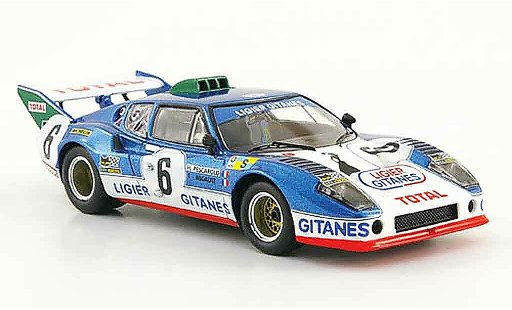 Ligier JS2 Base 1/43 IXO Ford No.6 Total 24h Le Mans 1975 miniature