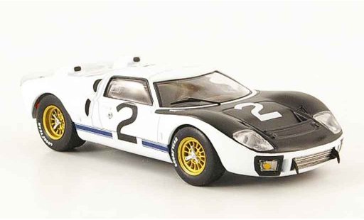 Ford GT40 Mk II 1/43 IXO GT 40 No.2 Le Mans Test 1966 miniature