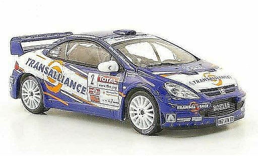 Peugeot 307 WRC 1/43 IXO No.2 Transalliance Rally Cevennes 2007 miniature