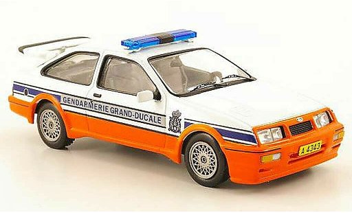 Ford Sierra Cosworth RS 1/43 IXO Gendarmerie Grand-Ducale (L) 1988 miniature