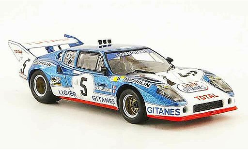 Ligier JS2 Base 1/43 IXO No.5 Total 24h Le Mans 1975 miniature