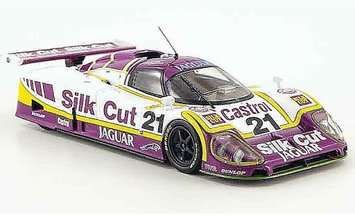 Jaguar XJ R9 1/43 IXO no.21 silk cut 24h le mans 1988 miniature