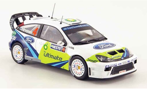 Ford Focus RS WRC 1/43 IXO No.4 BP Rally Finland 2005 miniature