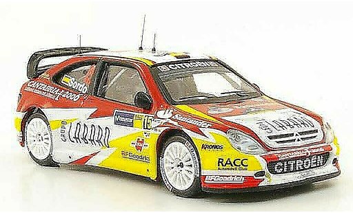Citroen Xsara WRC 2006 1/43 IXO No.15 RACC Rally Catalunya miniature