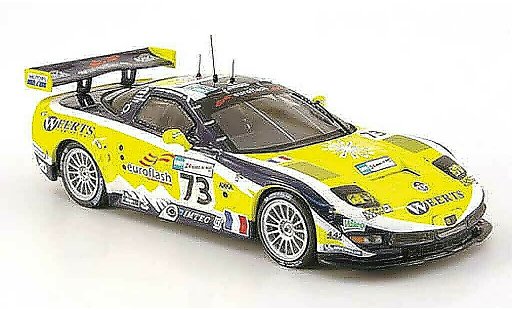 Chevrolet Corvette course 1/43 IXO C6 R No.73 24h Le Mans 2007 miniature