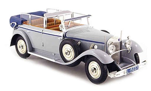 Mercedes 770 Cabriolet 1/43 IXO Grosser F grise 1 miniature