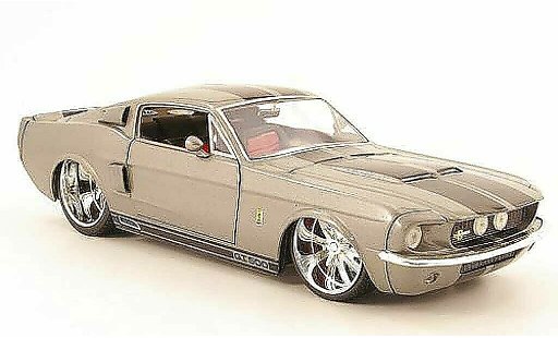 Shelby GT 500 1967 1/18 Jada Toys kr grise/noire miniature