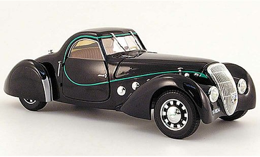 Peugeot 302 coupe 1/18 Norev Darl'Mat noire 1937 miniature