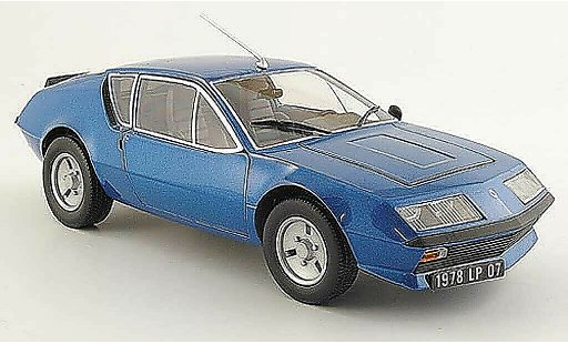 Alpine A310 v6 1/18 Maisto bleue 1978 miniature