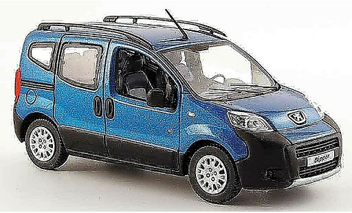 Peugeot Bipper Tepee 1/43 Norev outdoor bleu 2009 miniature